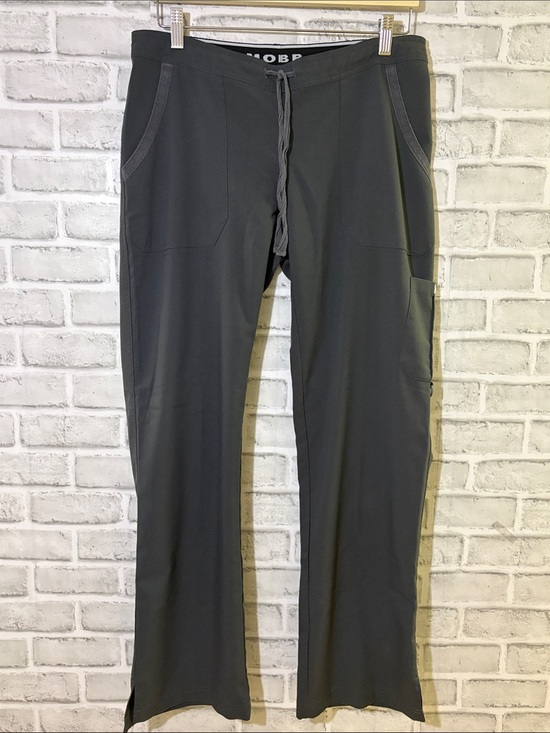 Mobb Pants - MOBB scrub pants Wide Leg Drawstring Pants in Charcoal Gray- small